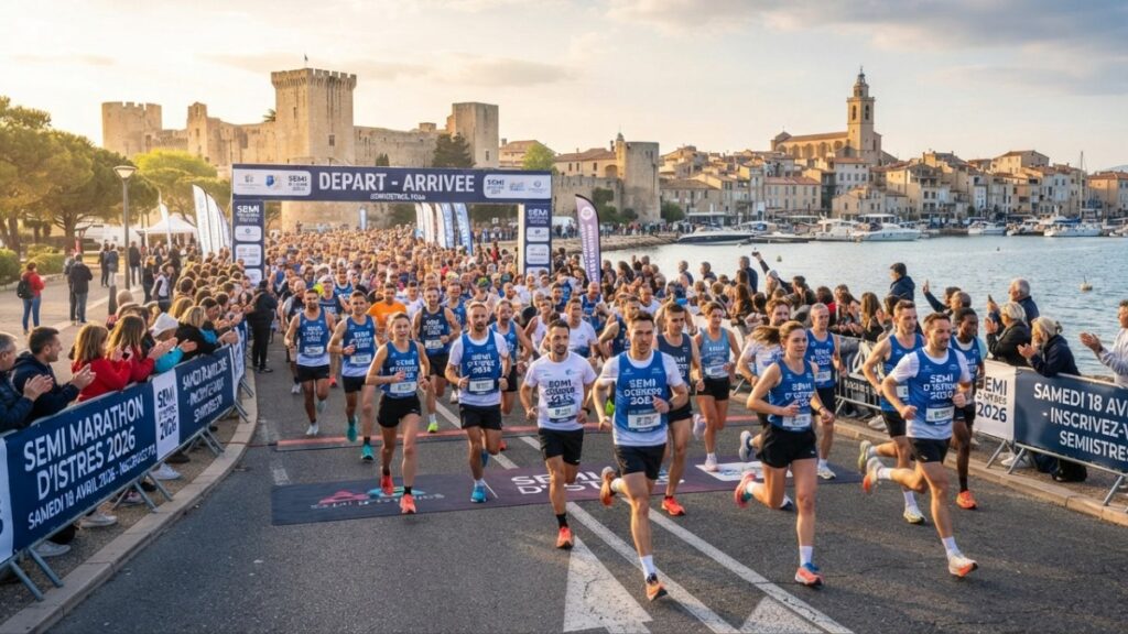 Le Semi d&rsquo;Istres 2026 : 10 km et semi-marathon autour de l&rsquo;étang de l&rsquo;Olivier le 22 novembre