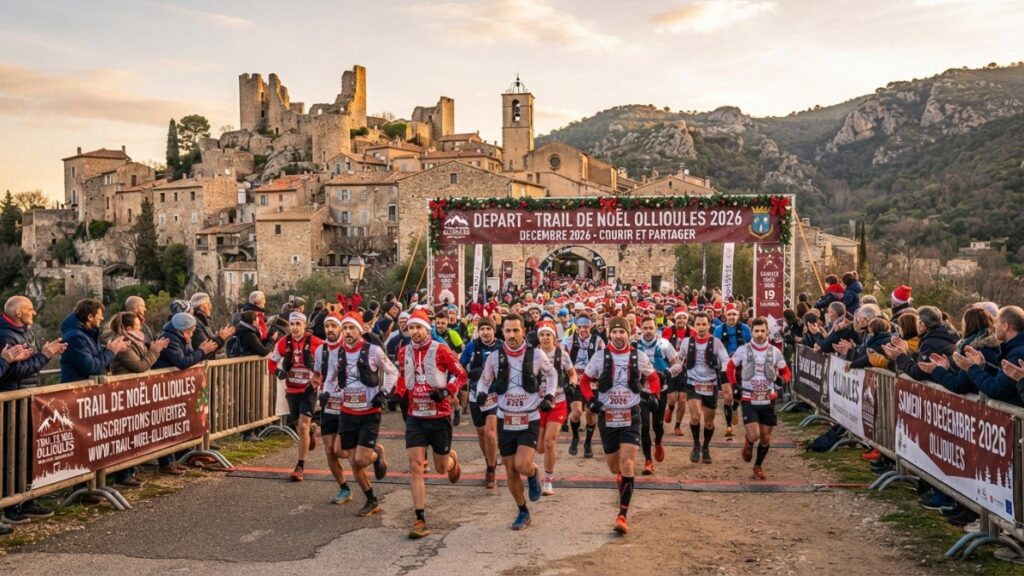 26e Trail de Noël d&rsquo;Ollioules 2026 : trois courses dans les collines du Var le 13 décembre